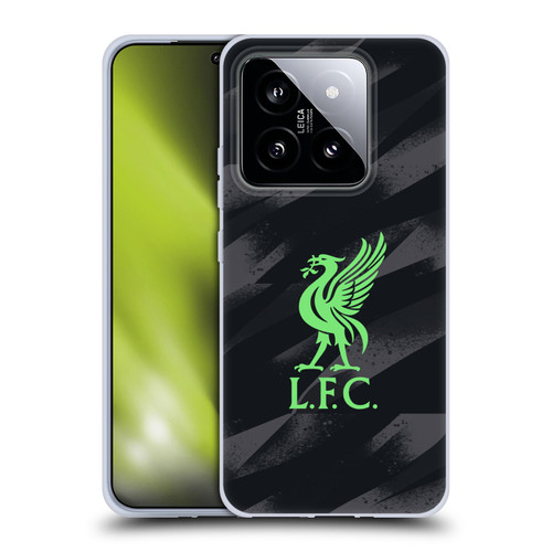 Liverpool Football Club 2023/24 Home Goalkeeper Kit Soft Gel Case for Xiaomi 14