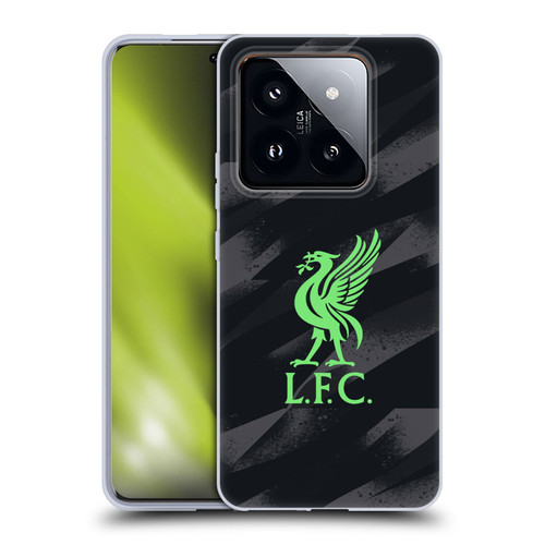 Liverpool Football Club 2023/24 Home Goalkeeper Kit Soft Gel Case for Xiaomi 14 Pro