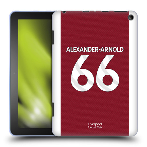 Liverpool Football Club 2023/24 Players Home Kit Trent Alexander-Arnold Soft Gel Case for Amazon Fire HD 8/Fire HD 8 Plus 2020