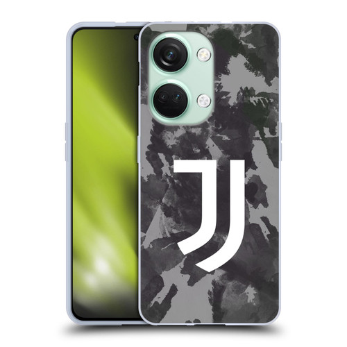 Juventus Football Club Art Monochrome Splatter Soft Gel Case for OnePlus Nord 3 5G