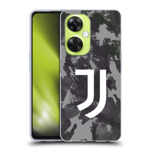 Juventus Football Club Art Monochrome Splatter Soft Gel Case for OnePlus Nord CE 3 Lite 5G