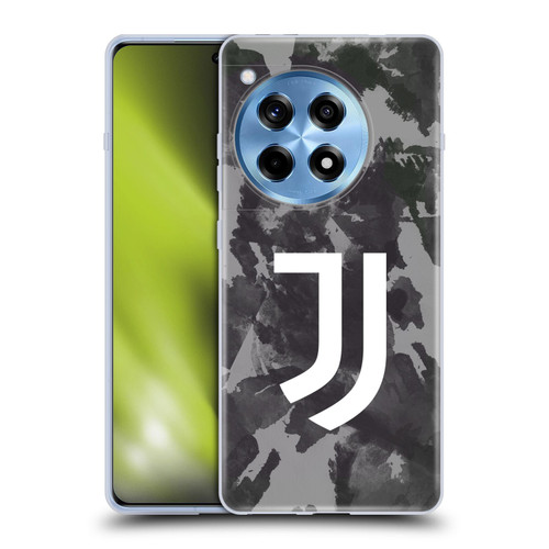 Juventus Football Club Art Monochrome Splatter Soft Gel Case for OnePlus 12R