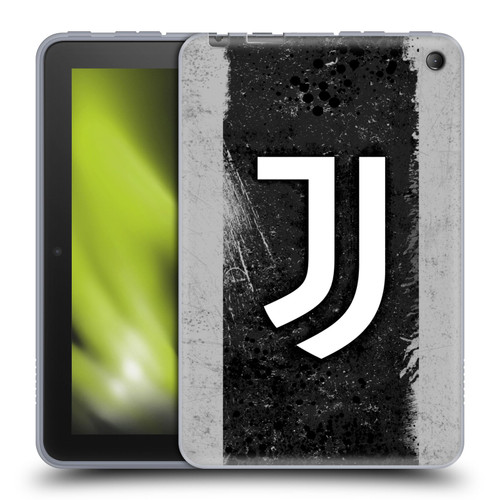 Juventus Football Club Art Distressed Logo Soft Gel Case for Amazon Fire 7 2022