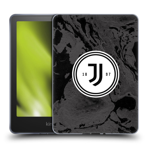 Juventus Football Club Art Monochrome Marble Logo Soft Gel Case for Amazon Kindle Paperwhite 5 (2021)