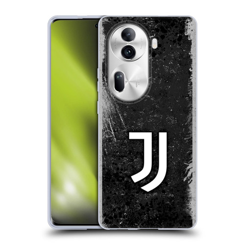 Juventus Football Club Art Distressed Logo Soft Gel Case for OPPO Reno11 Pro