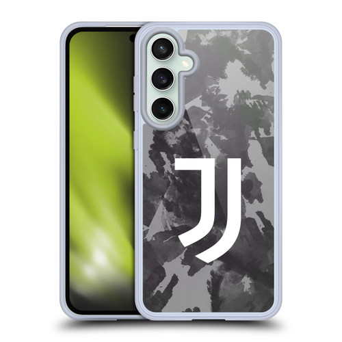 Juventus Football Club Art Monochrome Splatter Soft Gel Case for Samsung Galaxy S23 FE 5G