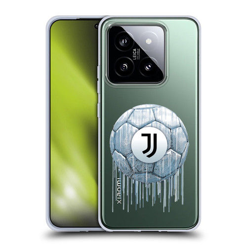 Juventus Football Club Drip Art Logo Soft Gel Case for Xiaomi 14