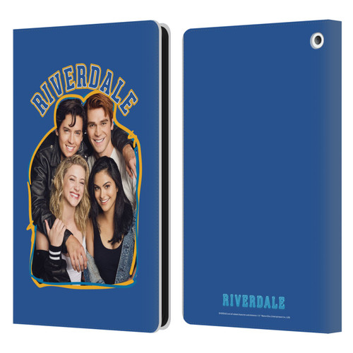 Riverdale Art Riverdale Cast 2 Leather Book Wallet Case Cover For Amazon Fire HD 8/Fire HD 8 Plus 2020