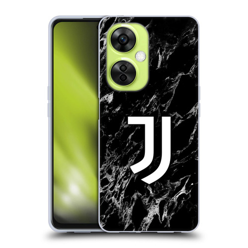 Juventus Football Club Marble Black Soft Gel Case for OnePlus Nord CE 3 Lite 5G