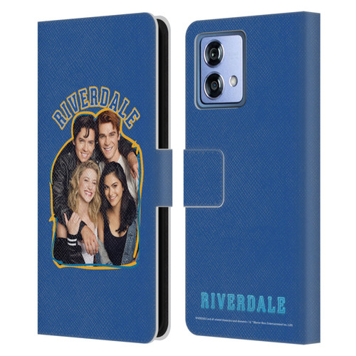 Riverdale Art Riverdale Cast 2 Leather Book Wallet Case Cover For Motorola Moto G84 5G