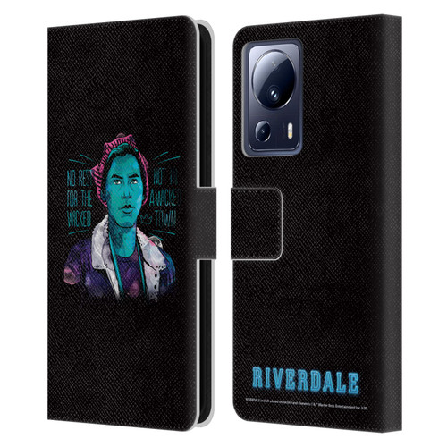 Riverdale Art Jughead Jones Leather Book Wallet Case Cover For Xiaomi 13 Lite 5G