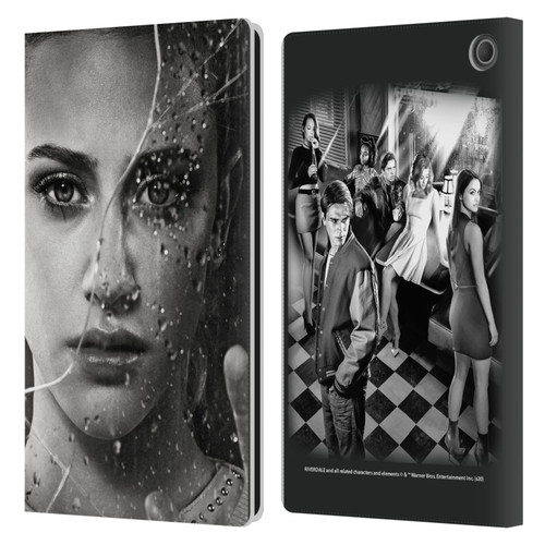 Riverdale Broken Glass Portraits Betty Cooper Leather Book Wallet Case Cover For Amazon Fire Max 11 2023
