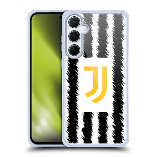 Juventus Football Club 2023/24 Match Kit Home Soft Gel Case for Samsung Galaxy A55 5G