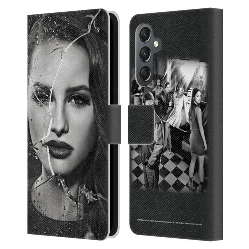 Riverdale Broken Glass Portraits Cheryl Blossom Leather Book Wallet Case Cover For Samsung Galaxy A25 5G