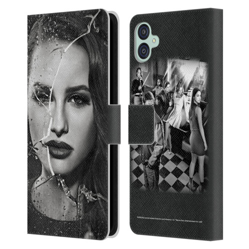 Riverdale Broken Glass Portraits Cheryl Blossom Leather Book Wallet Case Cover For Samsung Galaxy M04 5G / A04e