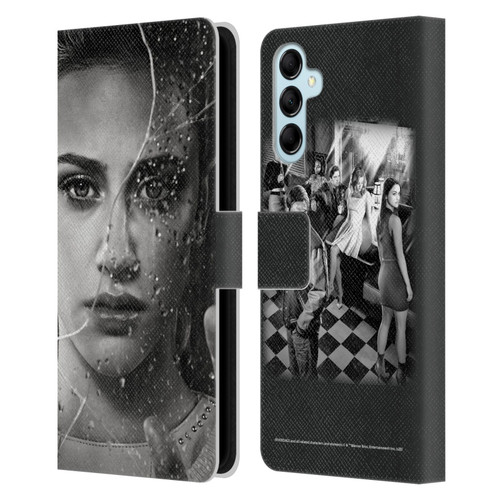 Riverdale Broken Glass Portraits Betty Cooper Leather Book Wallet Case Cover For Samsung Galaxy M14 5G
