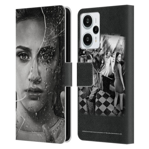 Riverdale Broken Glass Portraits Betty Cooper Leather Book Wallet Case Cover For Xiaomi Redmi Note 12T