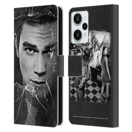 Riverdale Broken Glass Portraits Archie Andrews Leather Book Wallet Case Cover For Xiaomi Redmi Note 12T