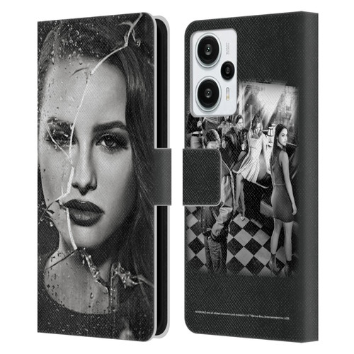 Riverdale Broken Glass Portraits Cheryl Blossom Leather Book Wallet Case Cover For Xiaomi Redmi Note 12T