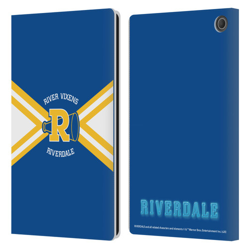 Riverdale Graphic Art River Vixens Uniform Leather Book Wallet Case Cover For Amazon Fire Max 11 2023