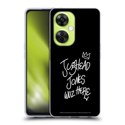 Riverdale Graphic Art Jughead Wuz Here Soft Gel Case for OnePlus Nord CE 3 Lite 5G