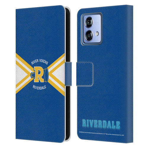 Riverdale Graphic Art River Vixens Uniform Leather Book Wallet Case Cover For Motorola Moto G84 5G
