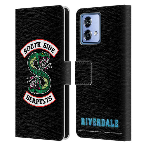 Riverdale Graphic Art South Side Serpents Leather Book Wallet Case Cover For Motorola Moto G84 5G