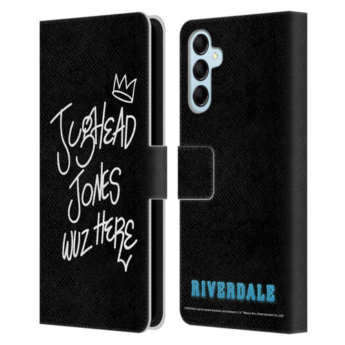 Riverdale Graphic Art Jughead Wuz Here Leather Book Wallet Case Cover For Samsung Galaxy M14 5G