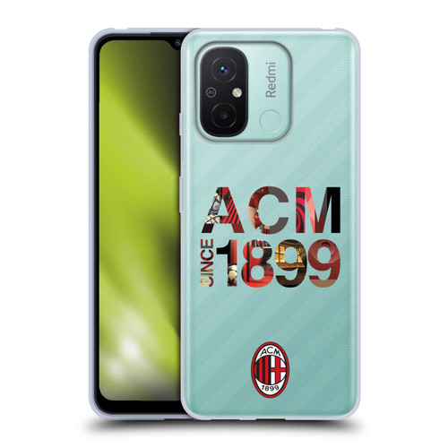 AC Milan Adults 1899 Soft Gel Case for Xiaomi Redmi 12C