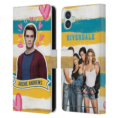 Riverdale Graphics Archie Andrews Leather Book Wallet Case Cover For Samsung Galaxy M04 5G / A04e