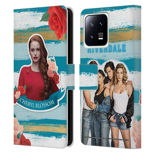 Riverdale Graphics Cheryl Blossom Leather Book Wallet Case Cover For Xiaomi 13 5G