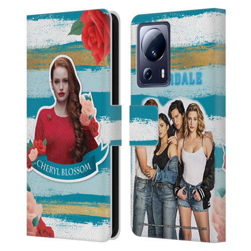 Riverdale Graphics Cheryl Blossom Leather Book Wallet Case Cover For Xiaomi 13 Lite 5G