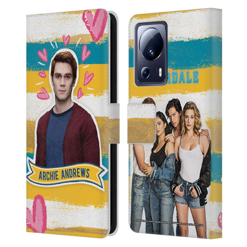 Riverdale Graphics Archie Andrews Leather Book Wallet Case Cover For Xiaomi 13 Lite 5G