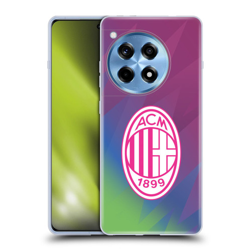 AC Milan 2023/24 Crest Kit Third Soft Gel Case for OnePlus 12R
