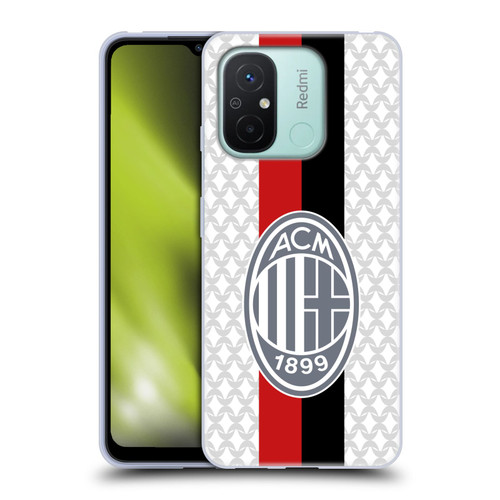 AC Milan 2023/24 Crest Kit Away Soft Gel Case for Xiaomi Redmi 12C