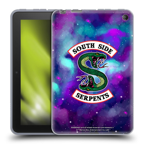 Riverdale South Side Serpents Nebula Logo 1 Soft Gel Case for Amazon Fire 7 2022