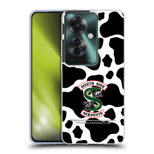 Riverdale South Side Serpents Cow Logo Soft Gel Case for OPPO Reno11 F 5G / F25 Pro 5G
