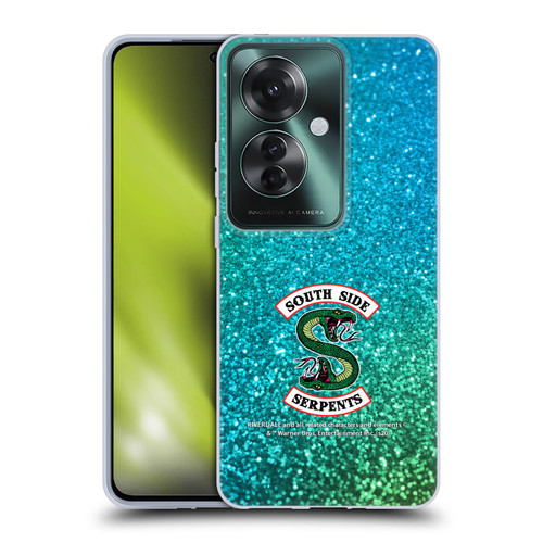 Riverdale South Side Serpents Glitter Print Logo Soft Gel Case for OPPO Reno11 F 5G / F25 Pro 5G