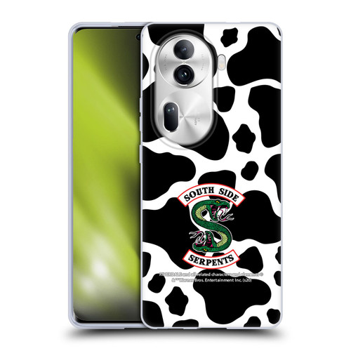 Riverdale South Side Serpents Cow Logo Soft Gel Case for OPPO Reno11 Pro