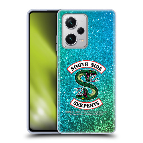 Riverdale South Side Serpents Glitter Print Logo Soft Gel Case for Xiaomi Redmi Note 12 Pro+ 5G