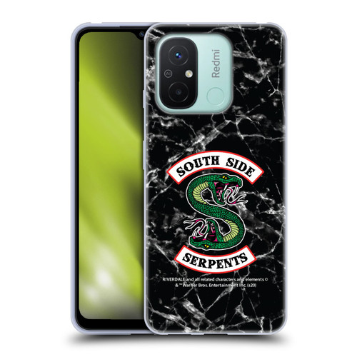 Riverdale South Side Serpents Black And White Marble Logo Soft Gel Case for Xiaomi Redmi 12C