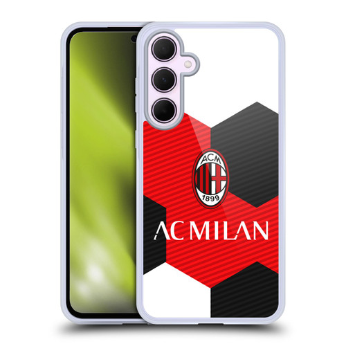 AC Milan Crest Ball Soft Gel Case for Samsung Galaxy A35 5G