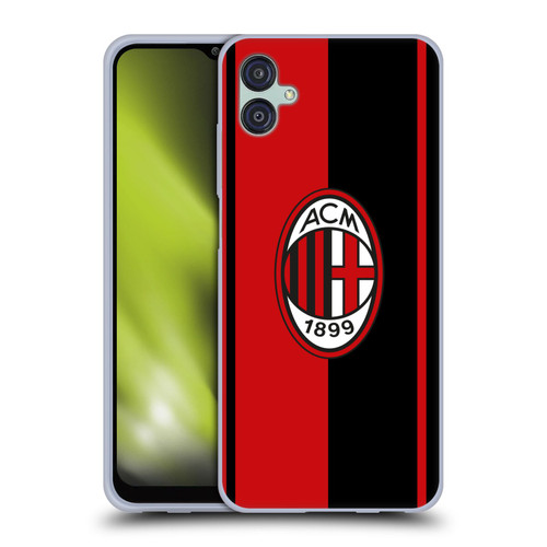 AC Milan Crest Red And Black Soft Gel Case for Samsung Galaxy M04 5G / A04e