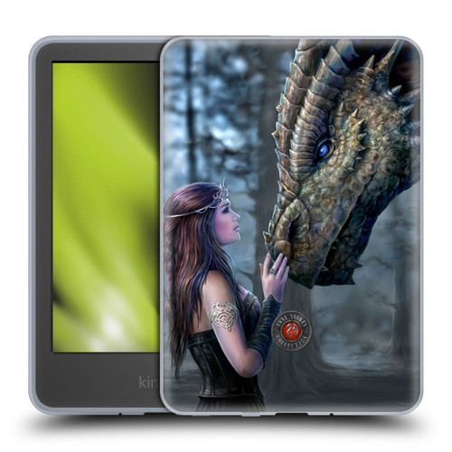 Anne Stokes Dragon Friendship Once Upon A Time Soft Gel Case for Amazon Kindle 11th Gen 6in 2022