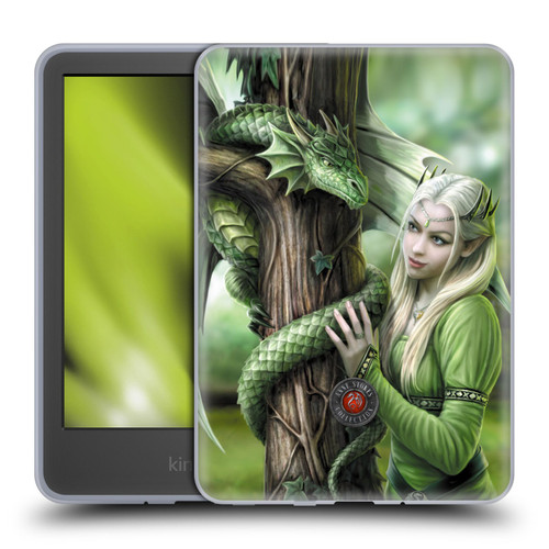 Anne Stokes Dragon Friendship Kindred Spirits Soft Gel Case for Amazon Kindle 11th Gen 6in 2022