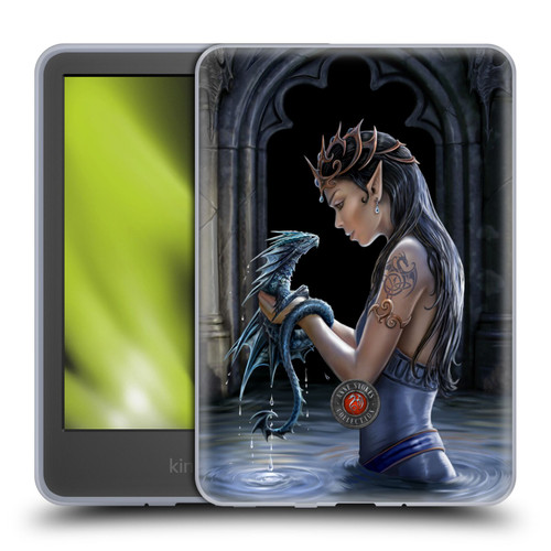 Anne Stokes Dragon Friendship Water Soft Gel Case for Amazon Kindle 11th Gen 6in 2022