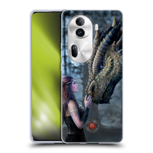 Anne Stokes Dragon Friendship Once Upon A Time Soft Gel Case for OPPO Reno11 Pro