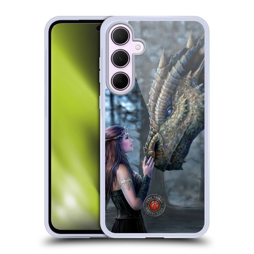 Anne Stokes Dragon Friendship Once Upon A Time Soft Gel Case for Samsung Galaxy A35 5G