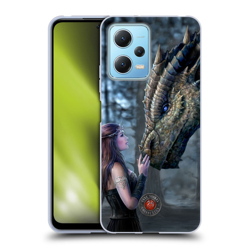 Anne Stokes Dragon Friendship Once Upon A Time Soft Gel Case for Xiaomi Redmi Note 12 5G