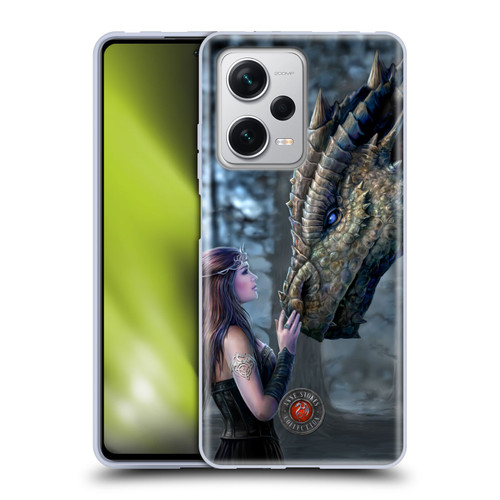 Anne Stokes Dragon Friendship Once Upon A Time Soft Gel Case for Xiaomi Redmi Note 12 Pro+ 5G